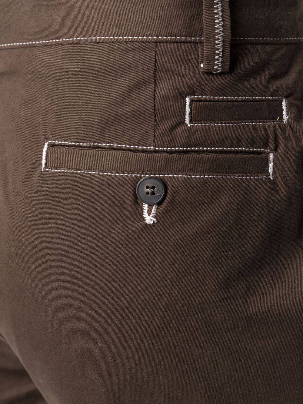 straight-leg organic cotton trousers - 5