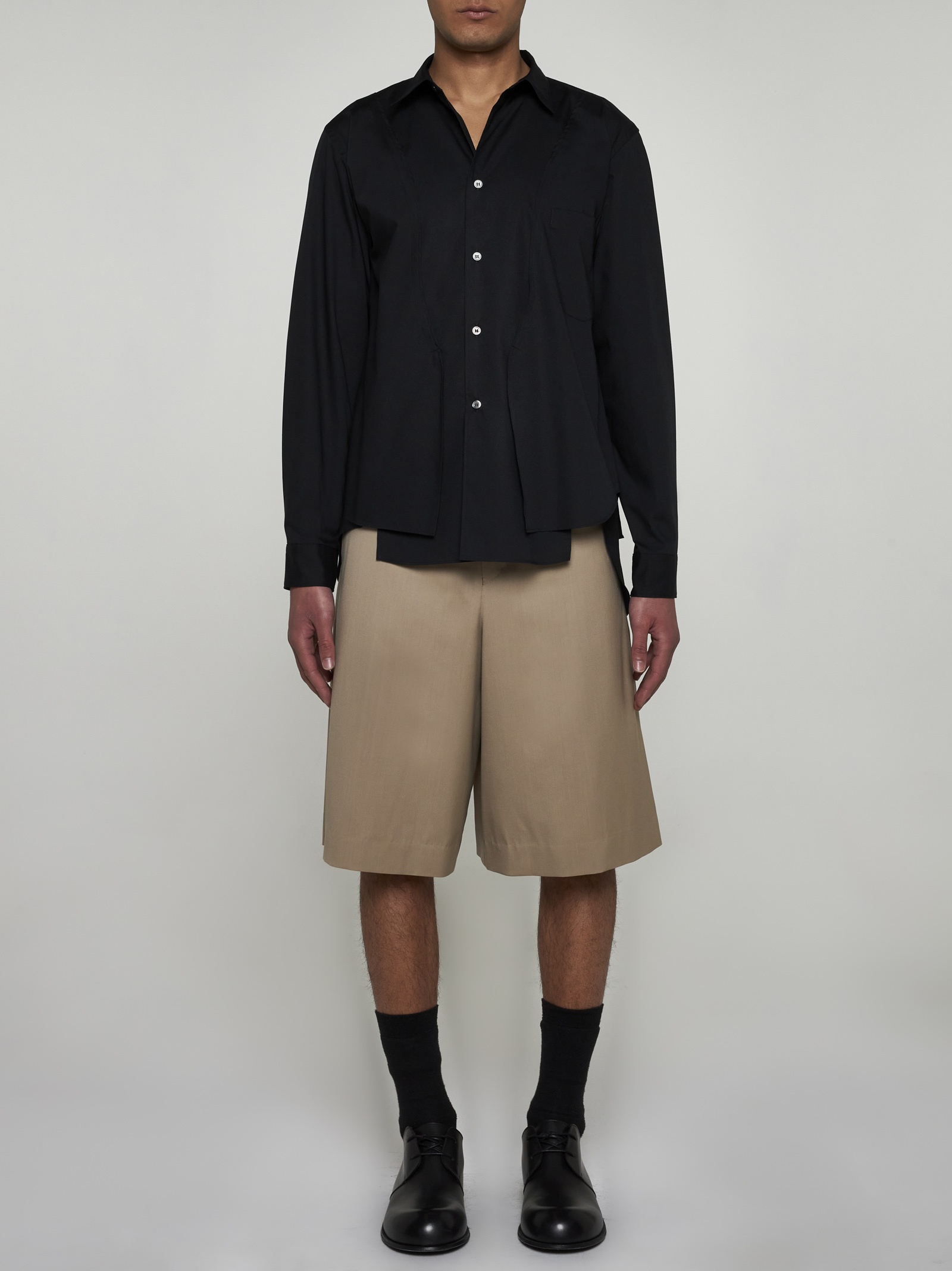 Wool bermuda shorts - 2
