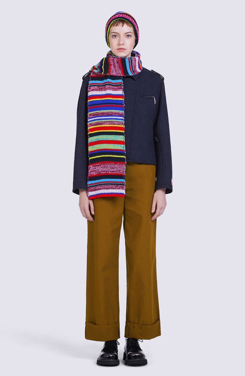 KENZO 'Pop Cable' woollen scarf outlook