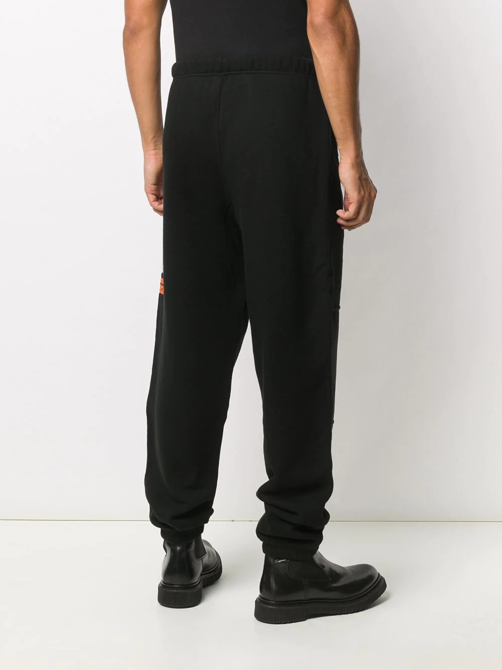 side-zip pockets track pants - 4