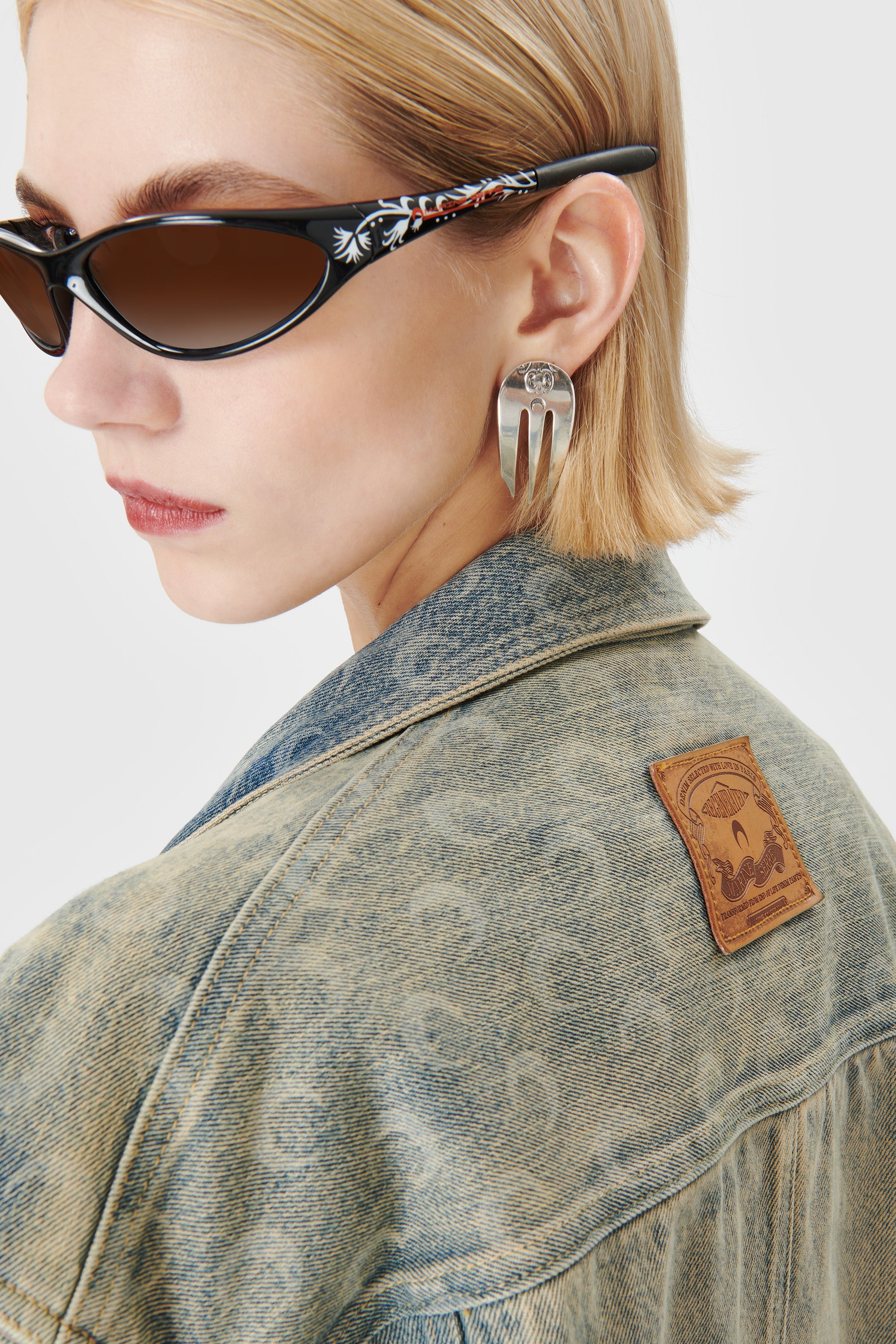 Regenerated Forks Earrings - 4