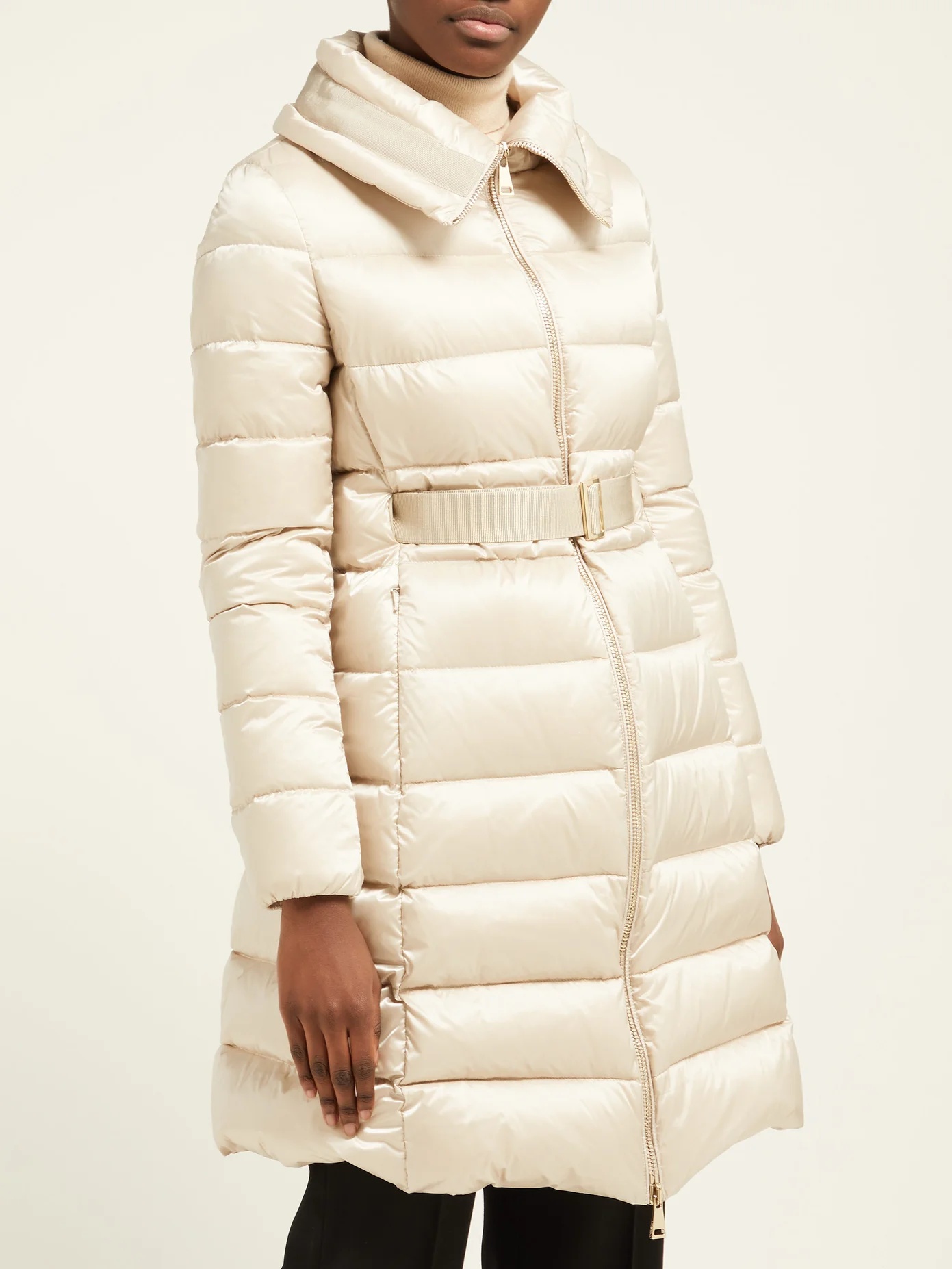 Bergeronette quilted down coat - 4