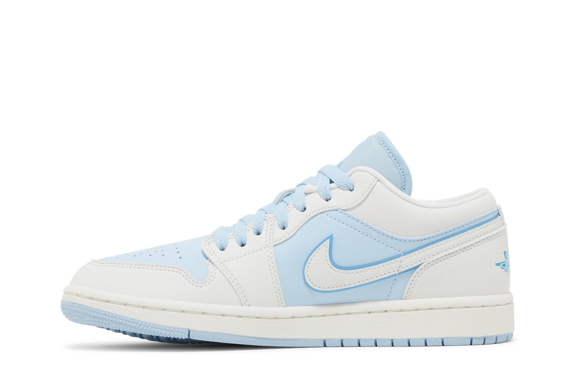 Wmns Air Jordan 1 Low SE 'Reverse Ice Blue' - 3