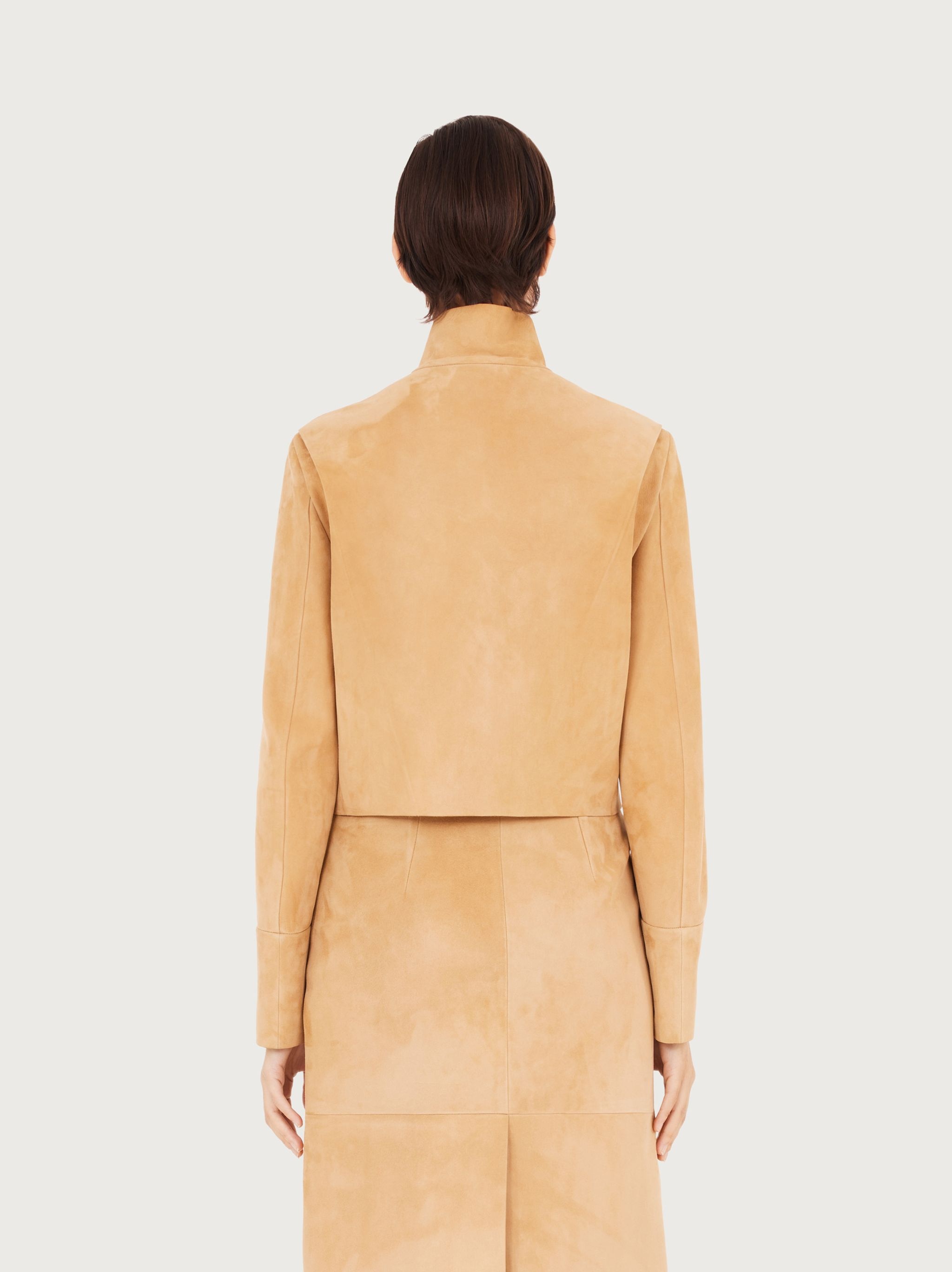 Suede blouson - 3
