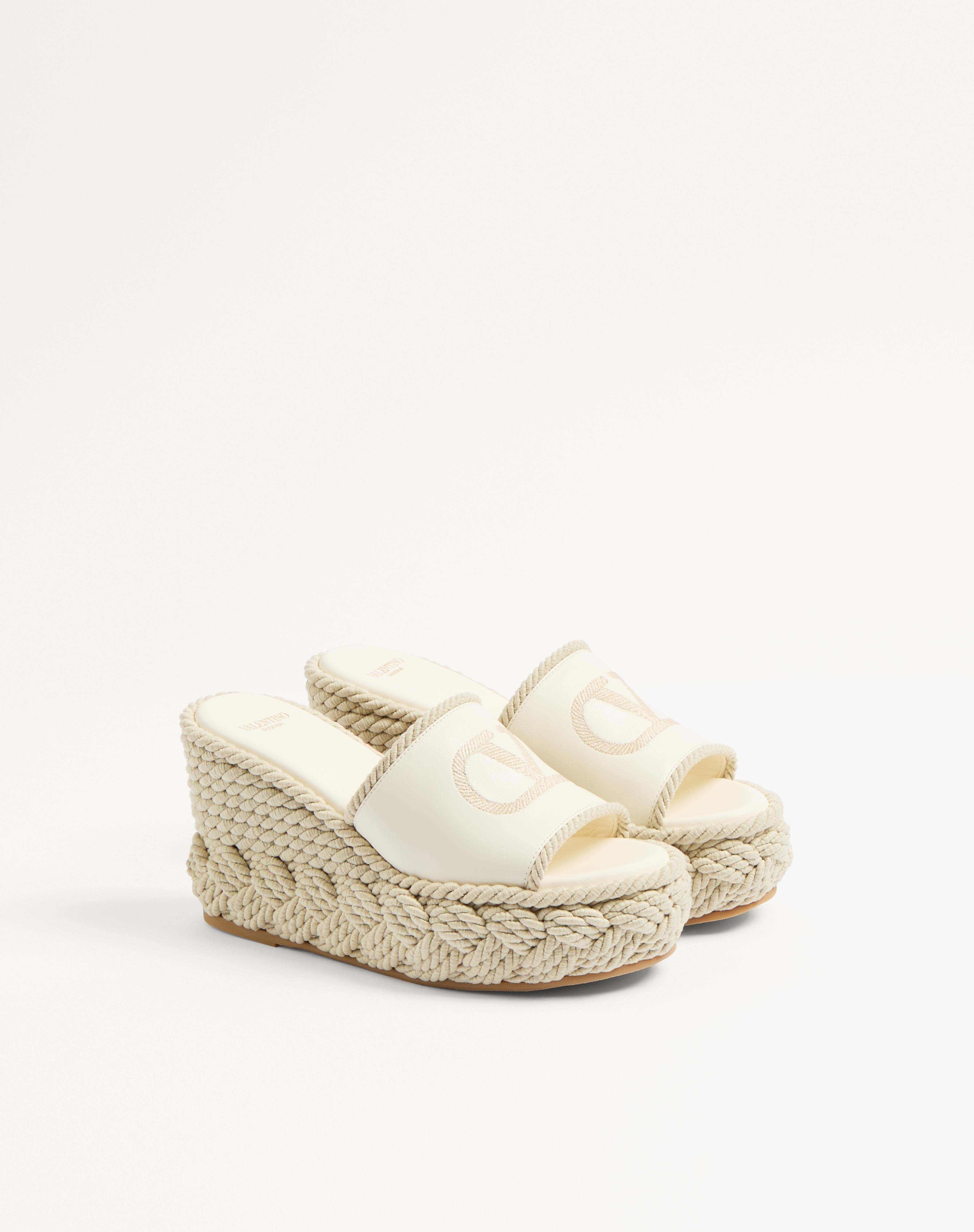 VLOGO TORCHON WEDGE SLIDE IN NAPPA 100MM - 3