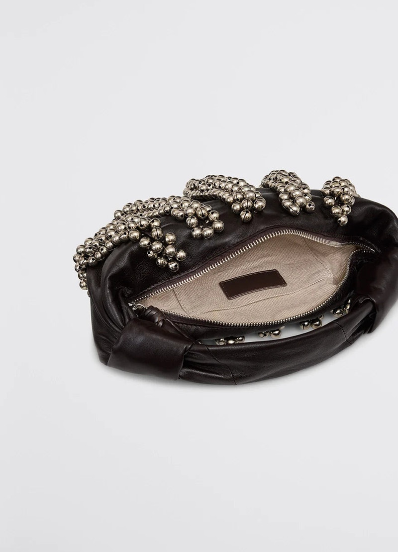 MINI FORTUNE CROISSANT BAG WITH BELLS EMBROIDERIES 4