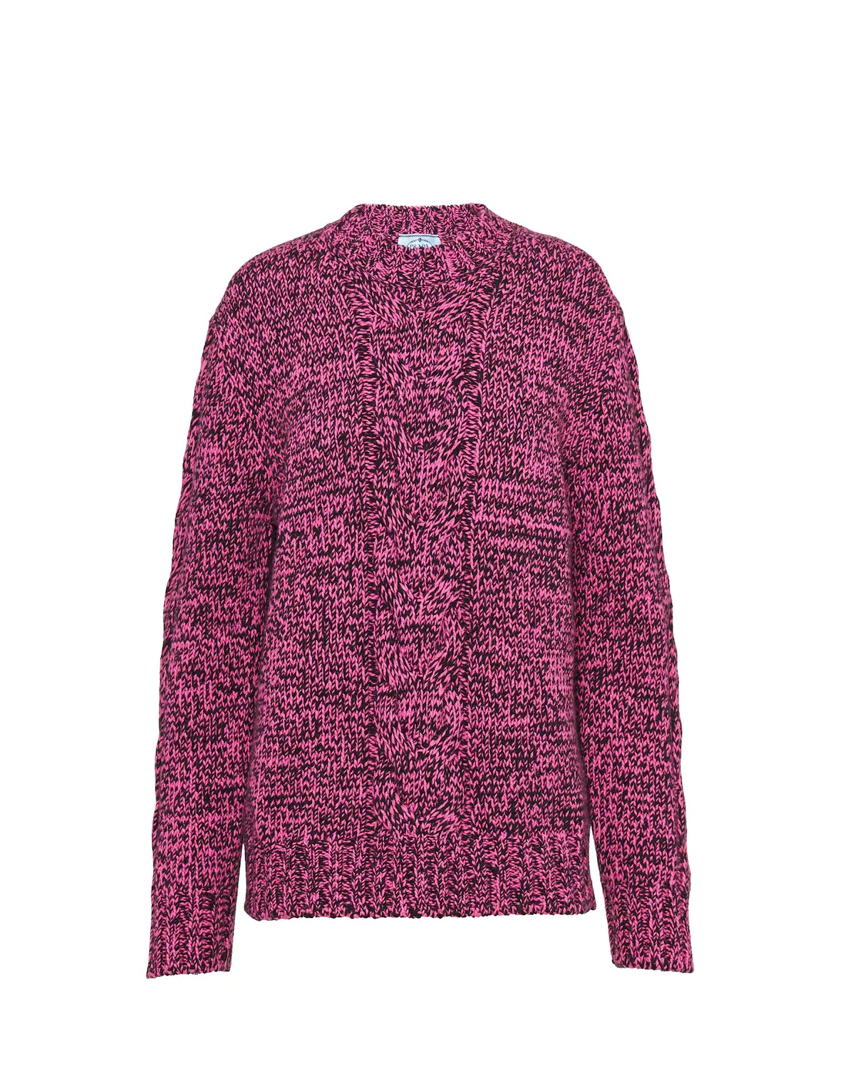 Wool and cashmere crew-neck sweater - 1