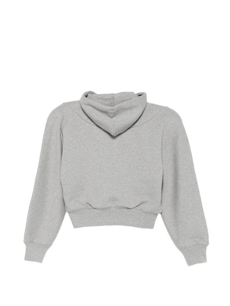 VETEMENTS jersey zip hoodie outlook