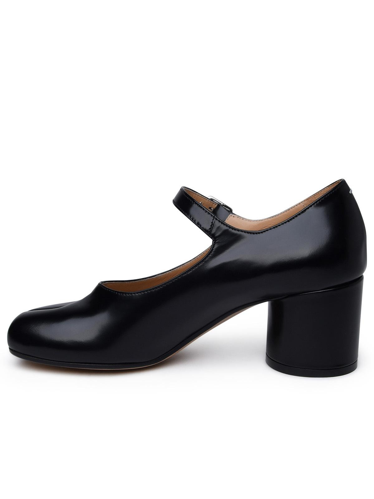 Maison Margiela Black Leather Pumps Women - 3