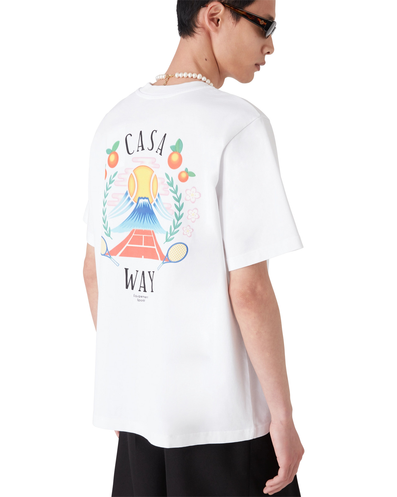 Casa Way Mountain T-Shirt | Casablanca Paris - 4