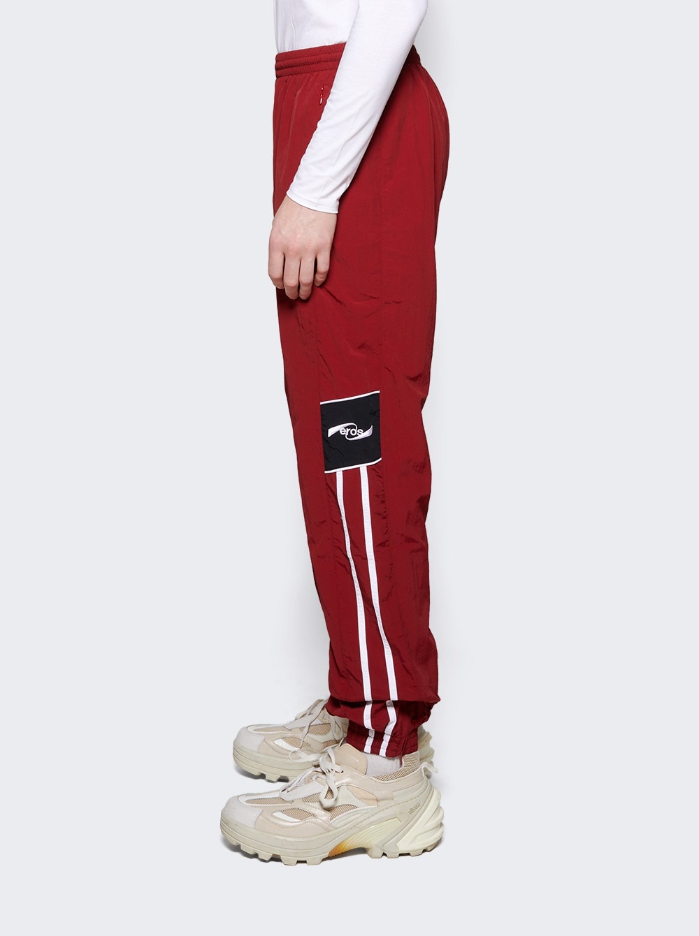 Track Pants Burgundy - 4