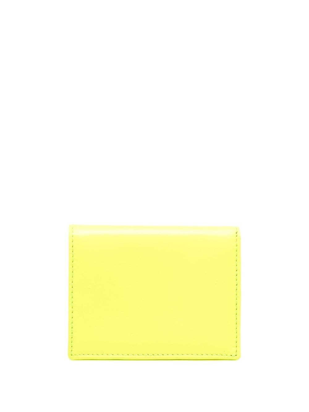 colour-block leather bi-fold wallet - 2