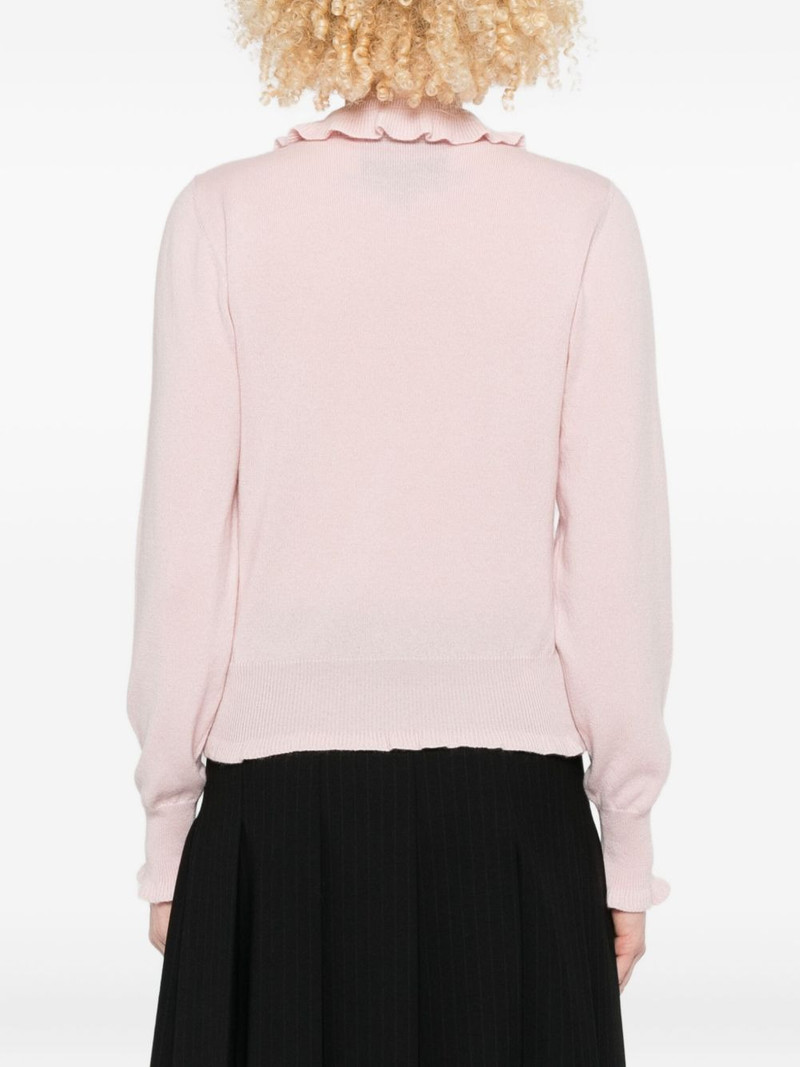 ruffled collar sweater 4