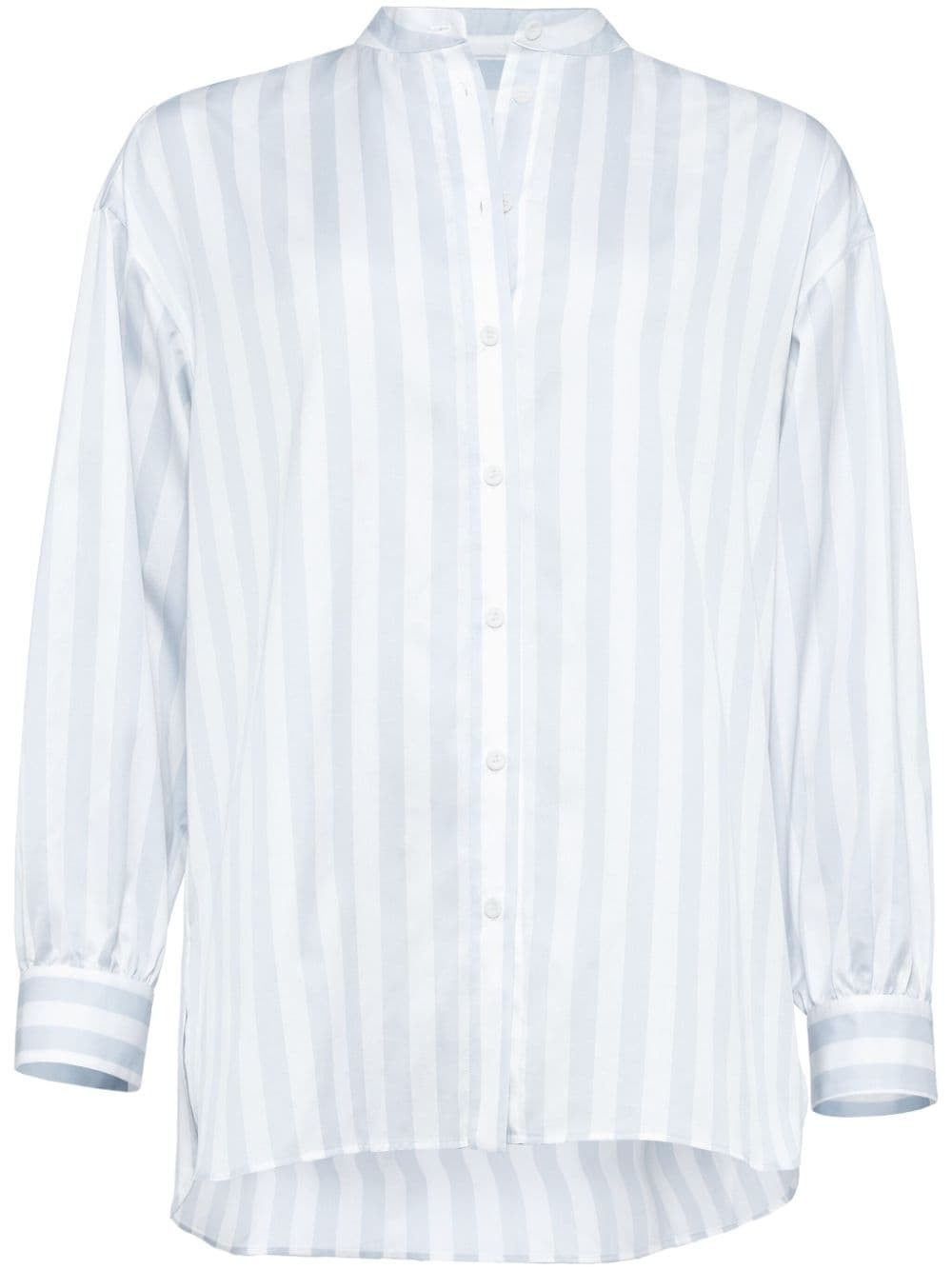 striped cotton shirt - 1