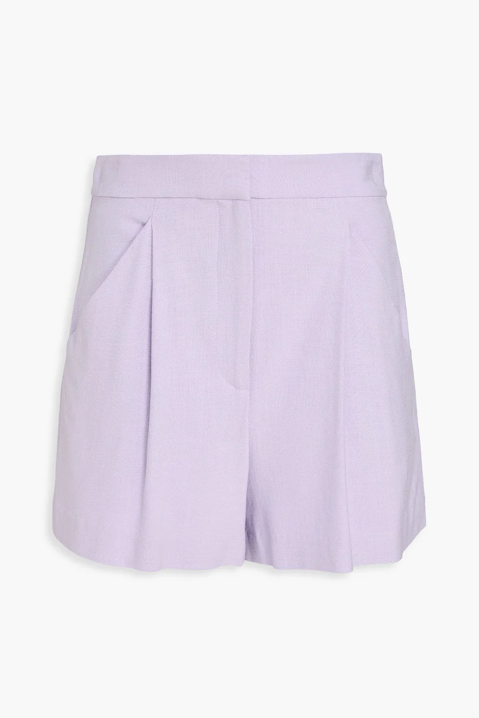 Elbe pleated crepe shorts - 1