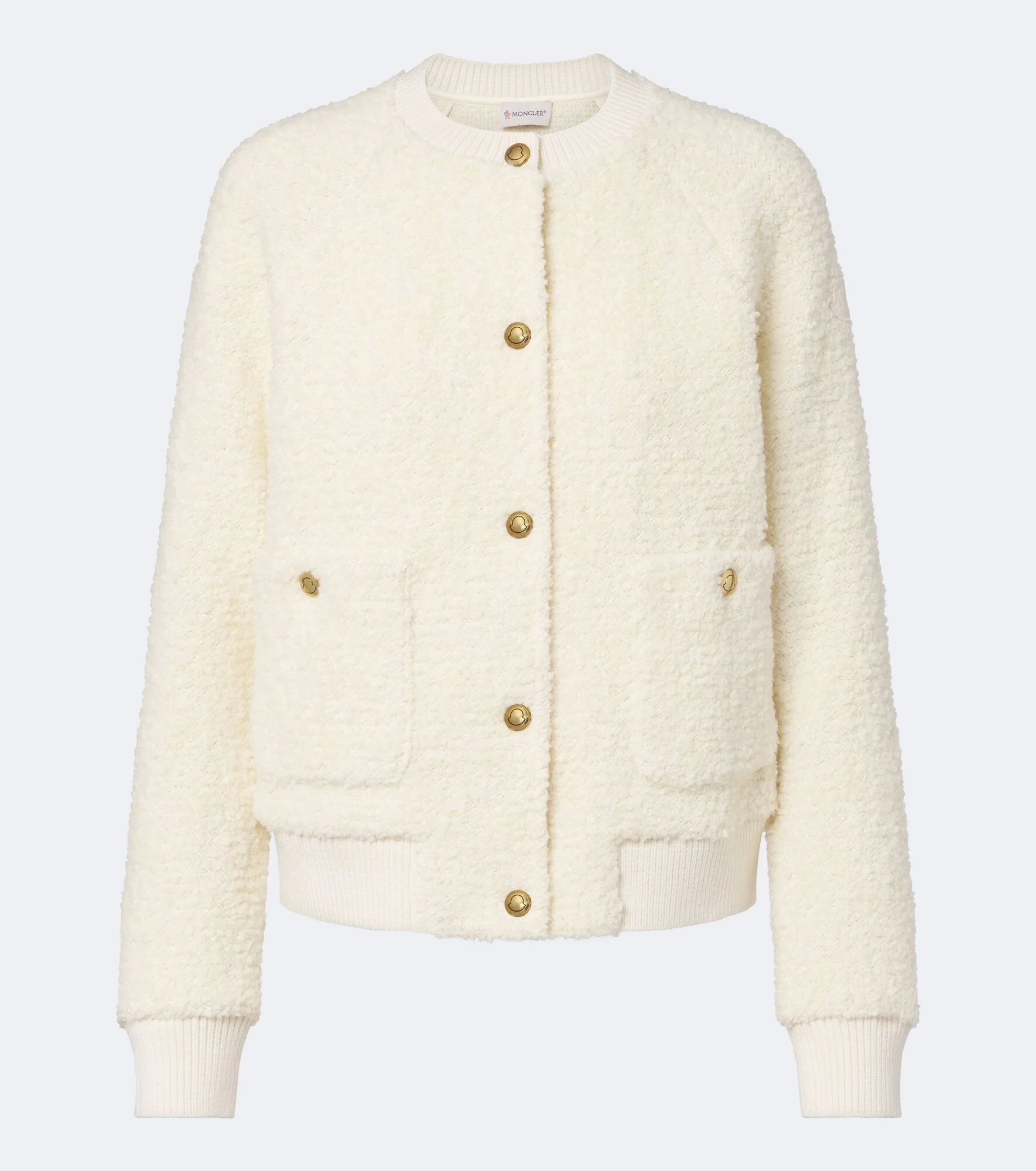 Bouclé cardigan - 1