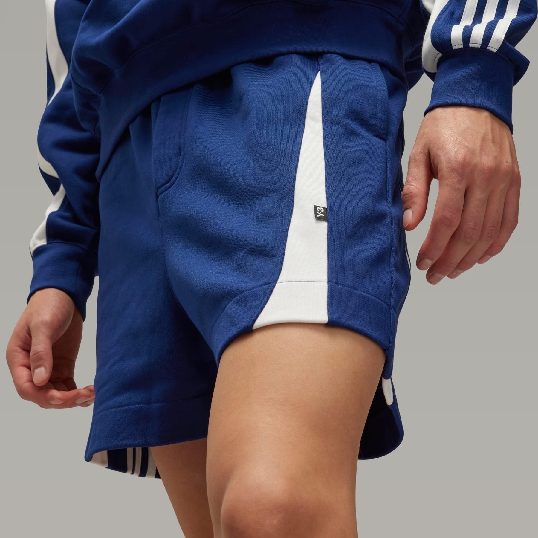Y-3 M French Terry Cutline Shorts - 8