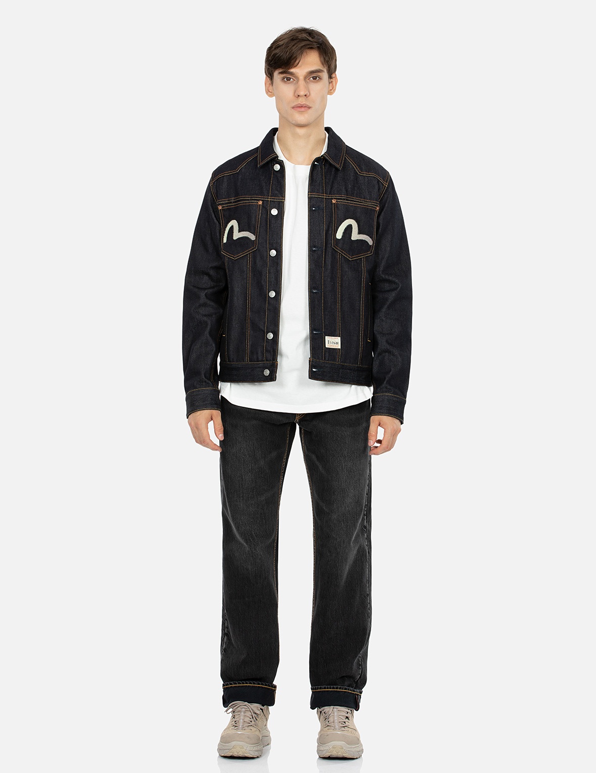 DAICOCK PRINT BAGGY FIT DENIM JEANS #2000 - 6