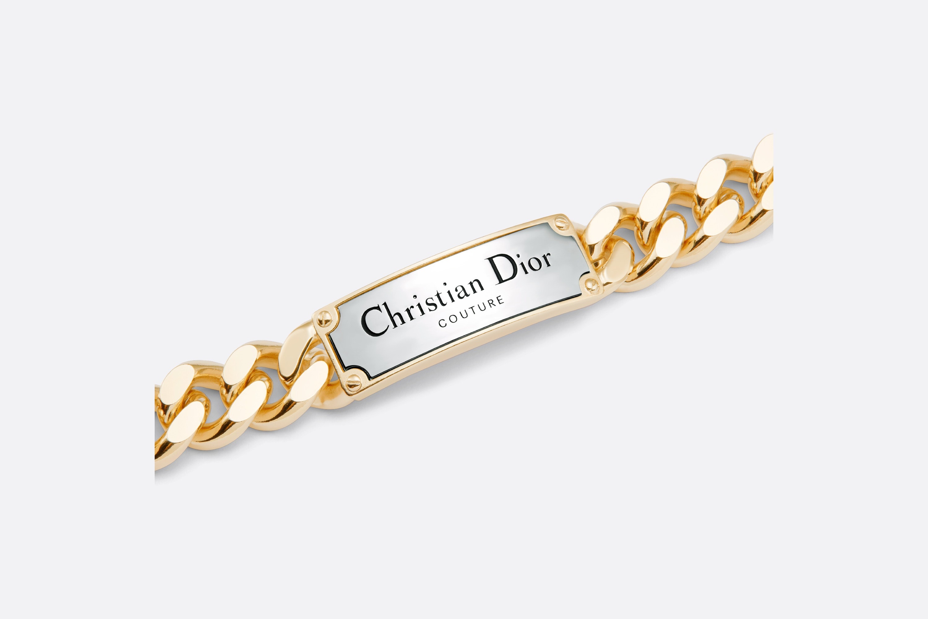 Christian Dior Couture Chain Link Bracelet - 2