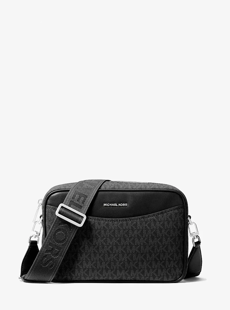 Bev Large Signature Logo Crossbody Bag - 1