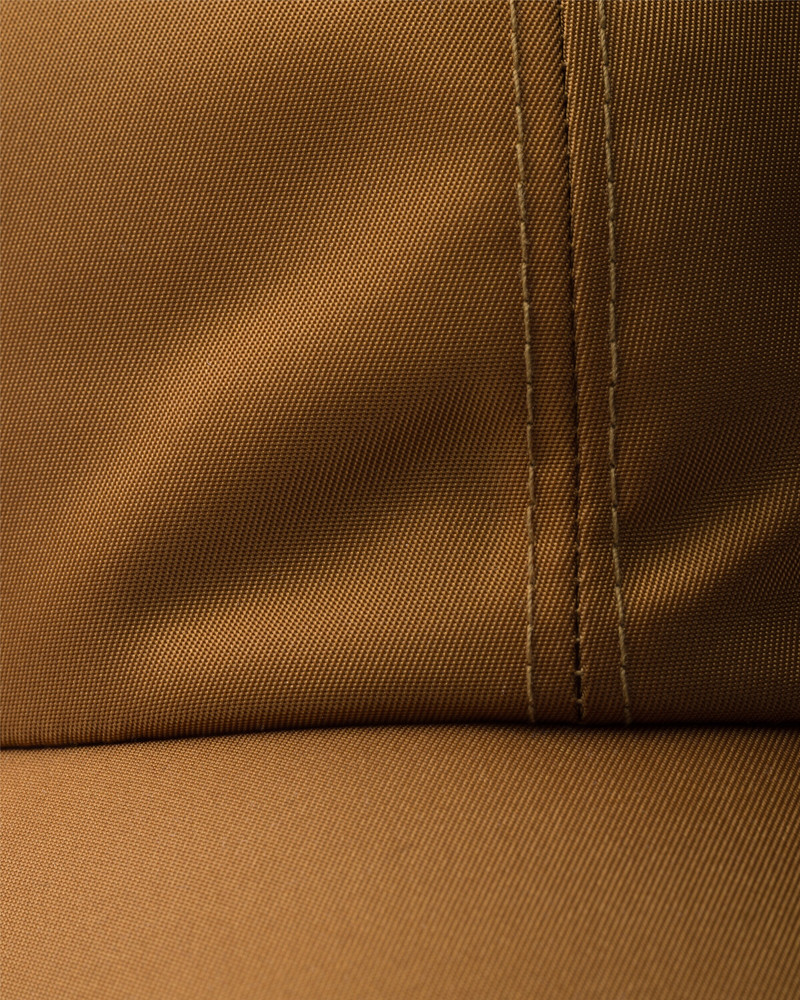 Re-Nylon and leather baseball cap 3