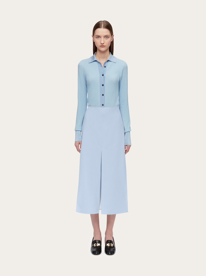 Layered midi skirt 7