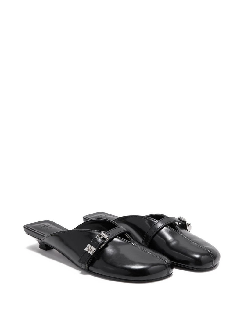 GANNI Sue buckle mules outlook