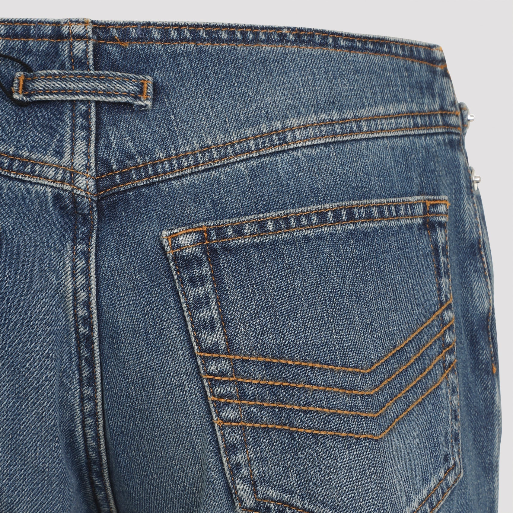 Denim Front Zipped Trouser Women - 3