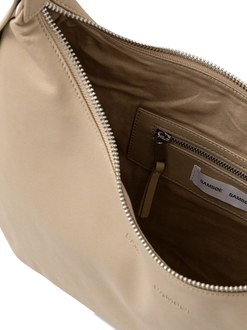 curved top-zip shoulder bag 4