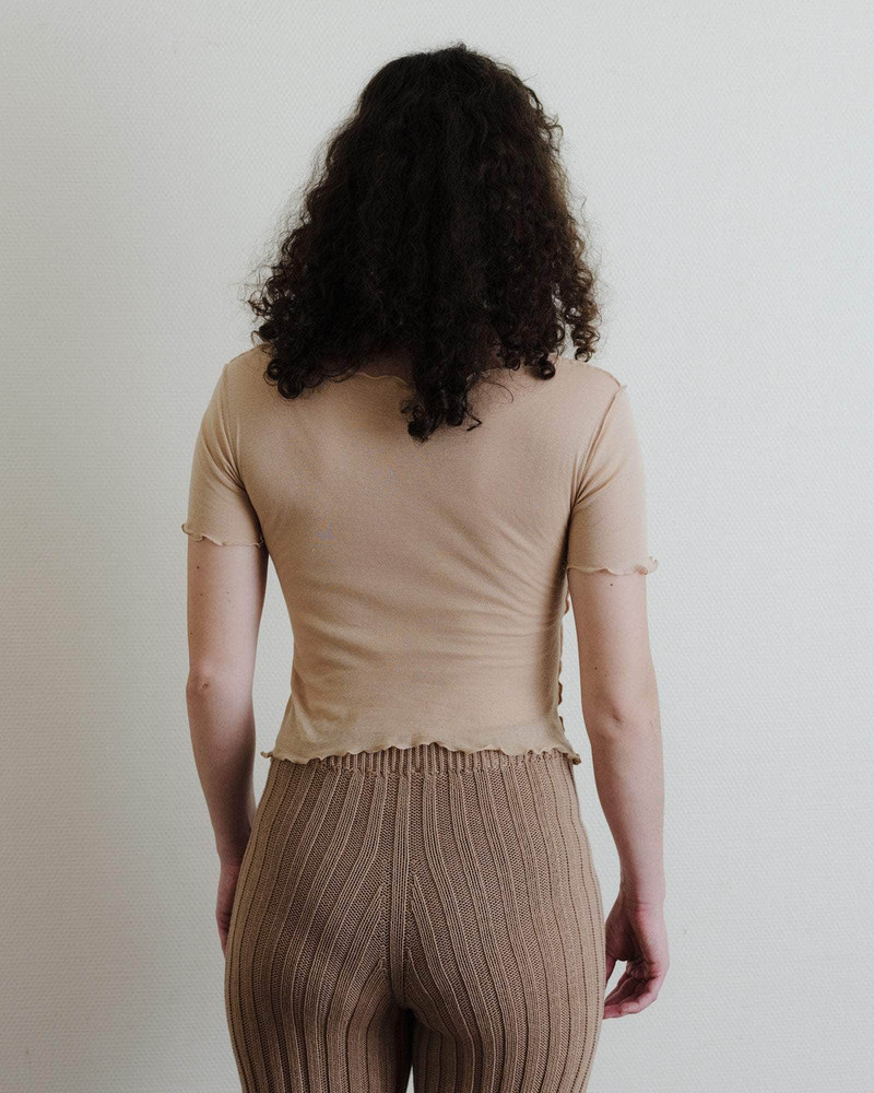 BASERANGE Aroostook Tee Shirt - Organic Cotton Rib outlook