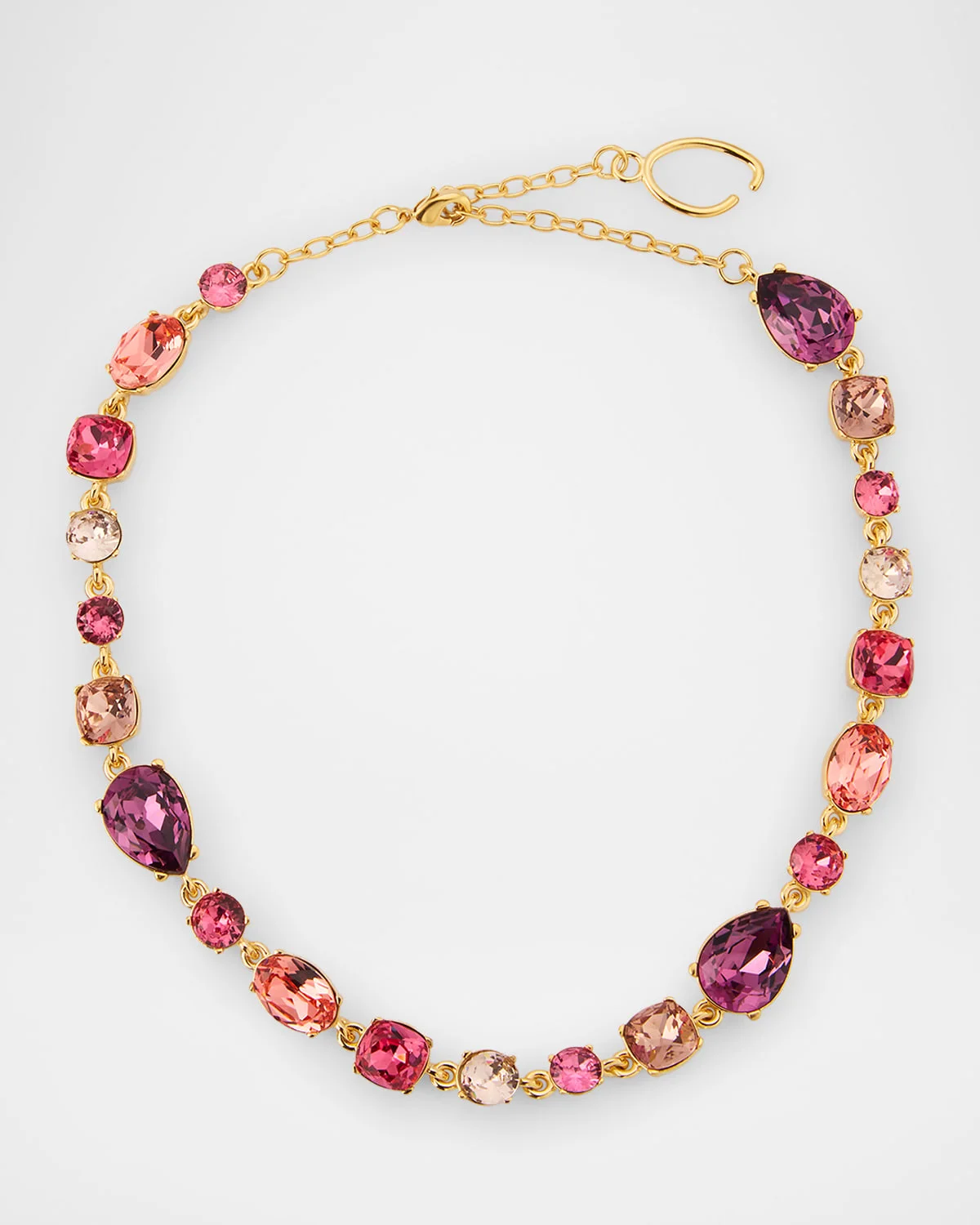 Multi Crystal Necklace - 1