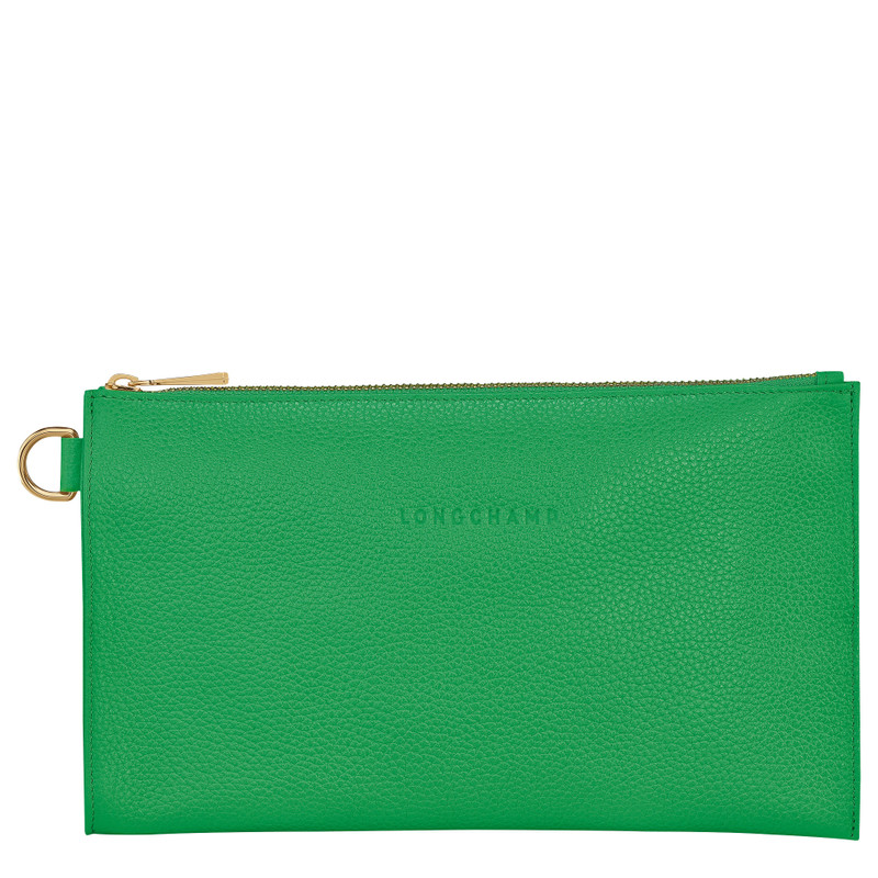 Le Foulonné Pouch Lawn - Leather 1