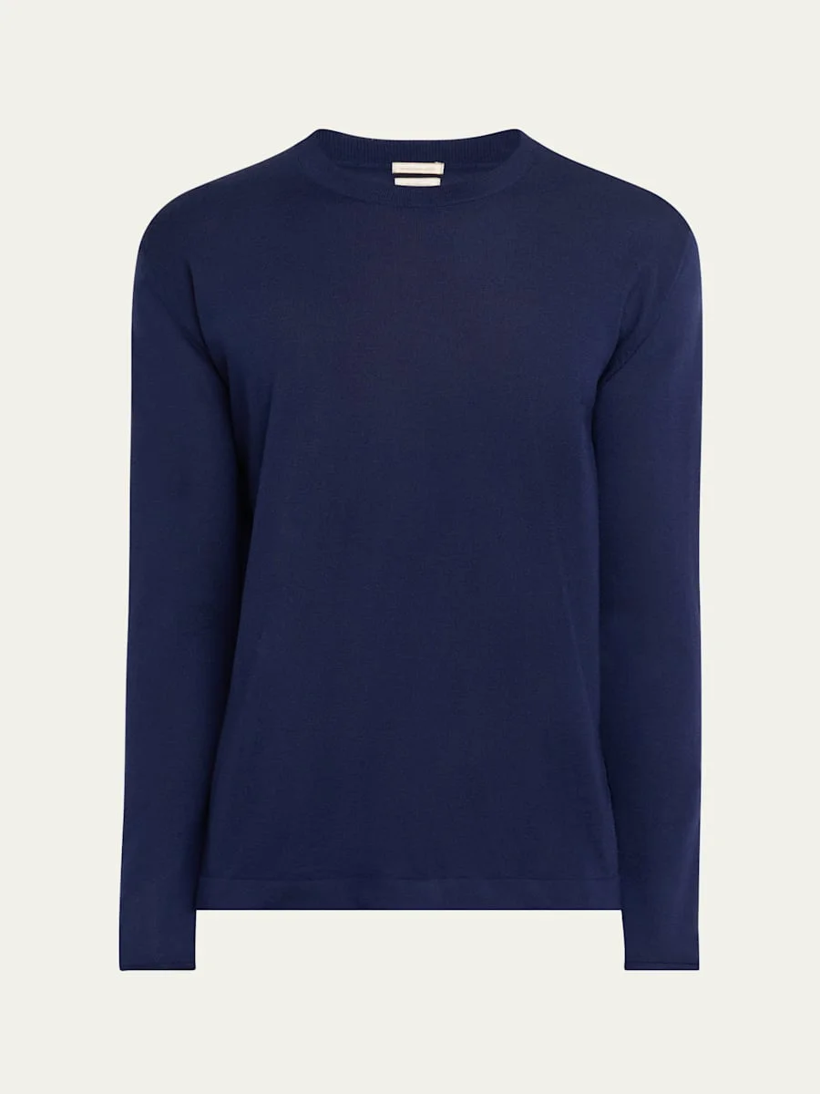 Men's Larry Cashmere Crewneck Sweater - 1