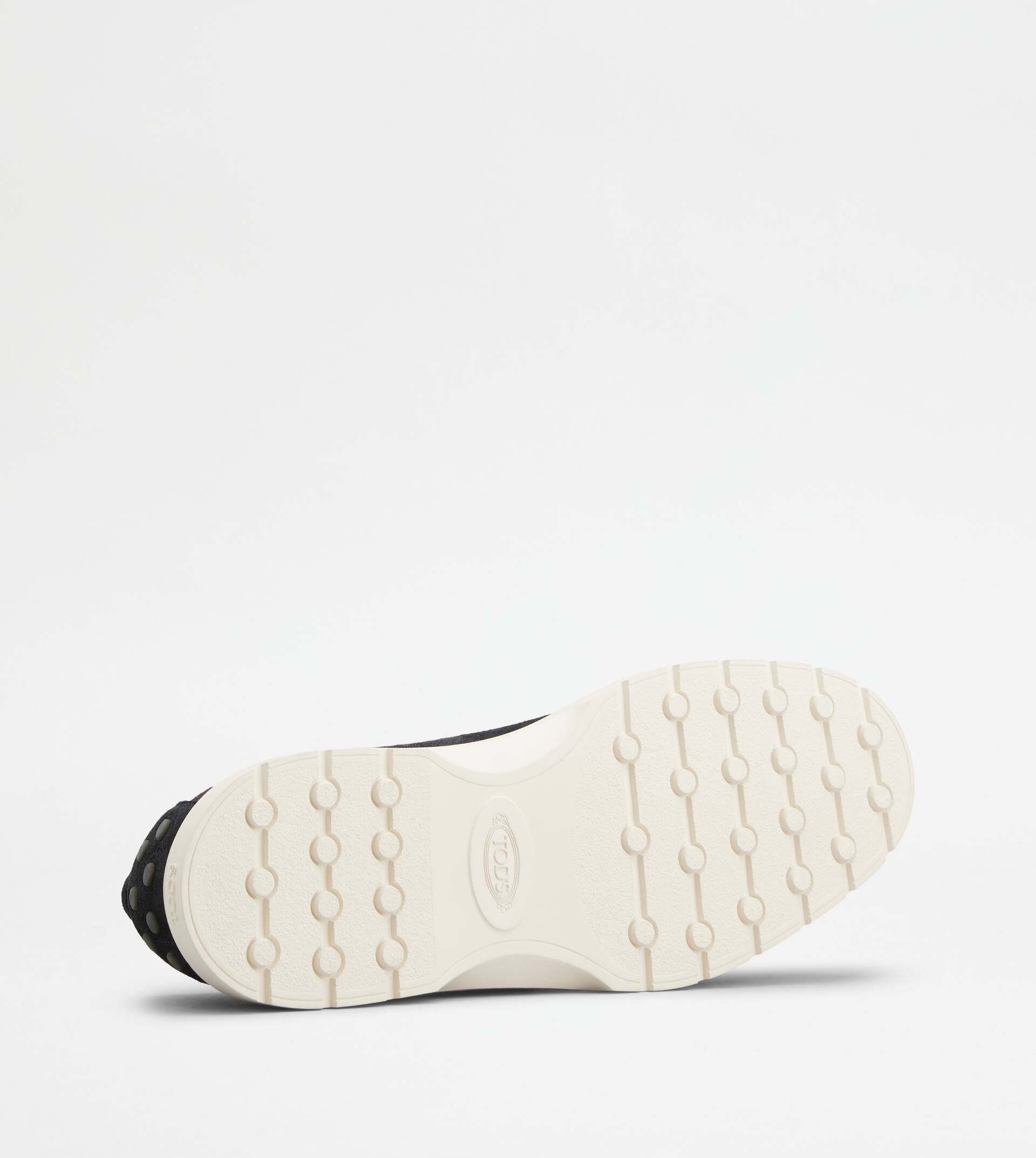 LOAFERS IN SUEDE - BLUE - 4