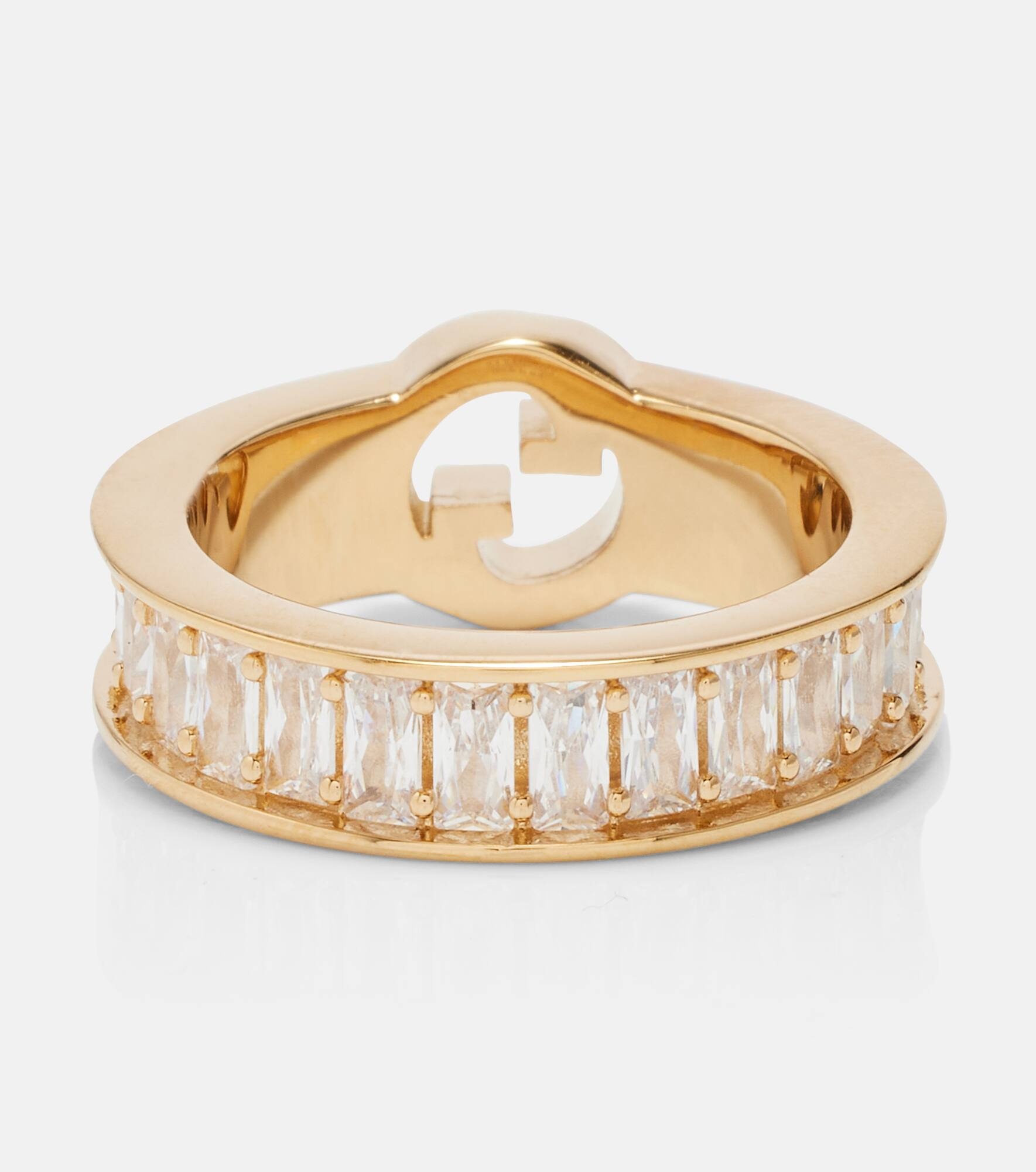 Gucci Blondie embellished ring - 4