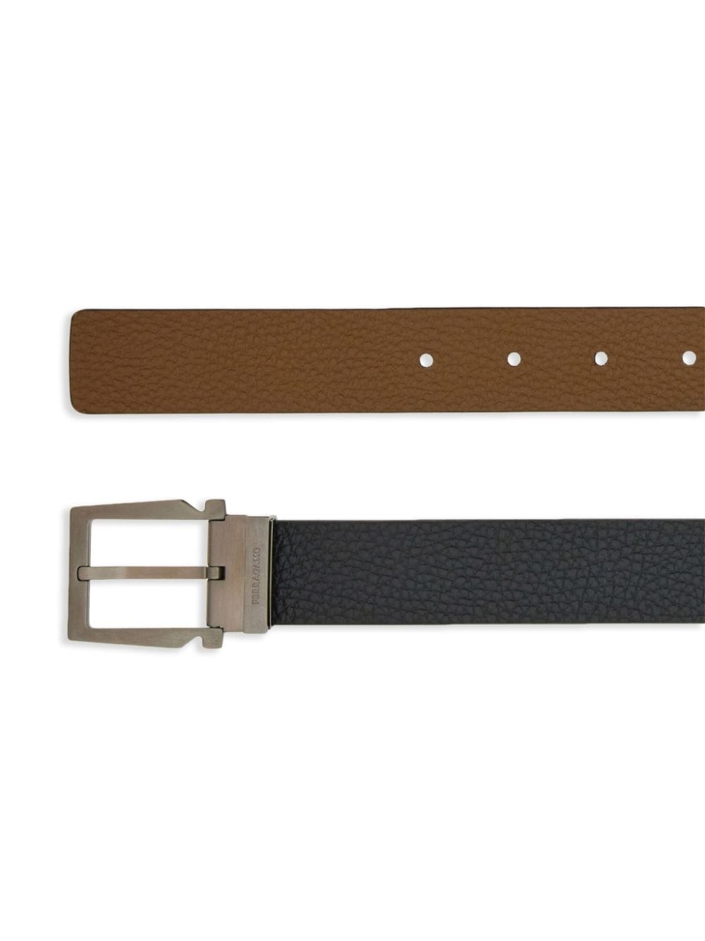 reversible leather belt - 2