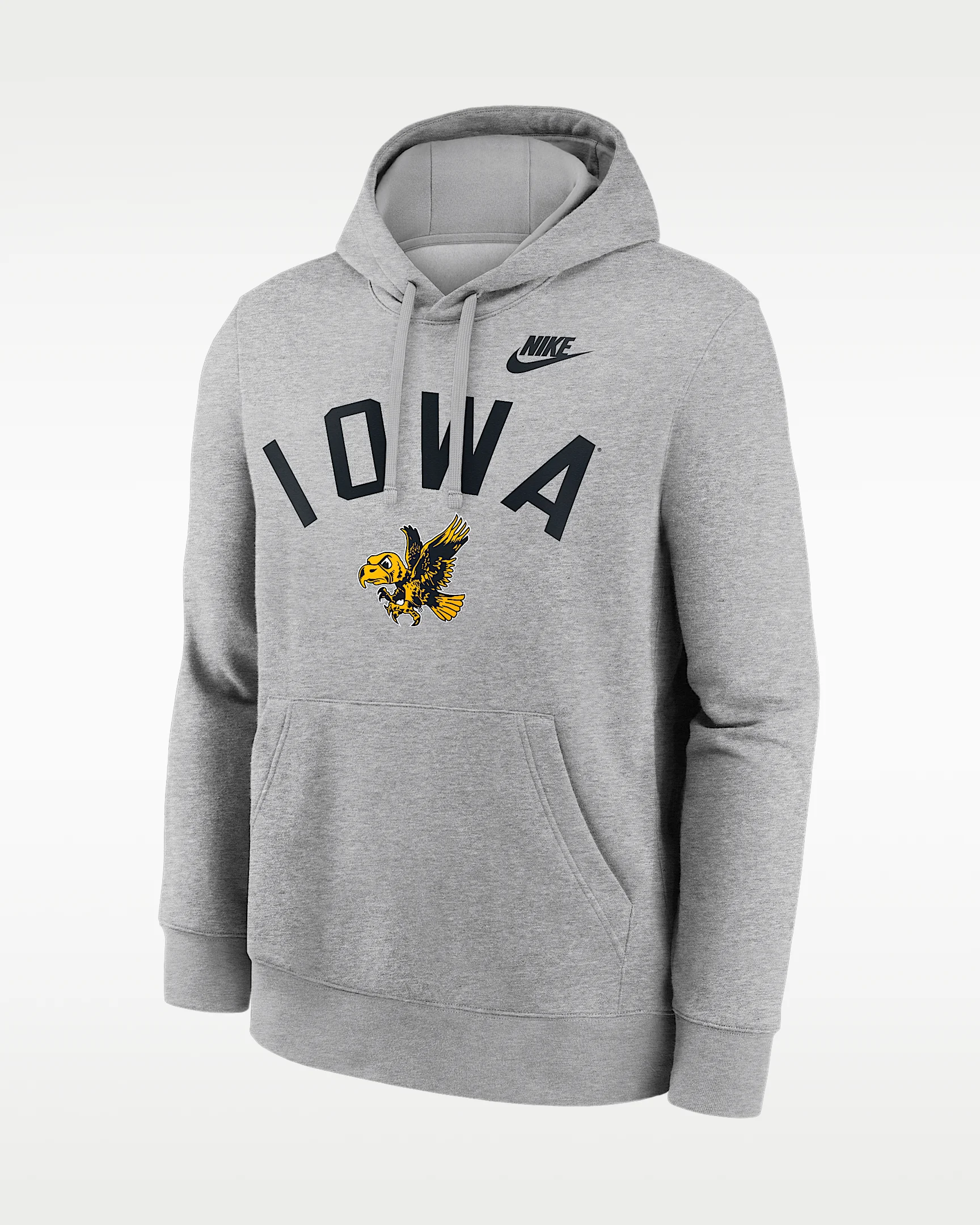 Iowa Legacy Arch Club Men's Nike College Pullover Hoodie - 1