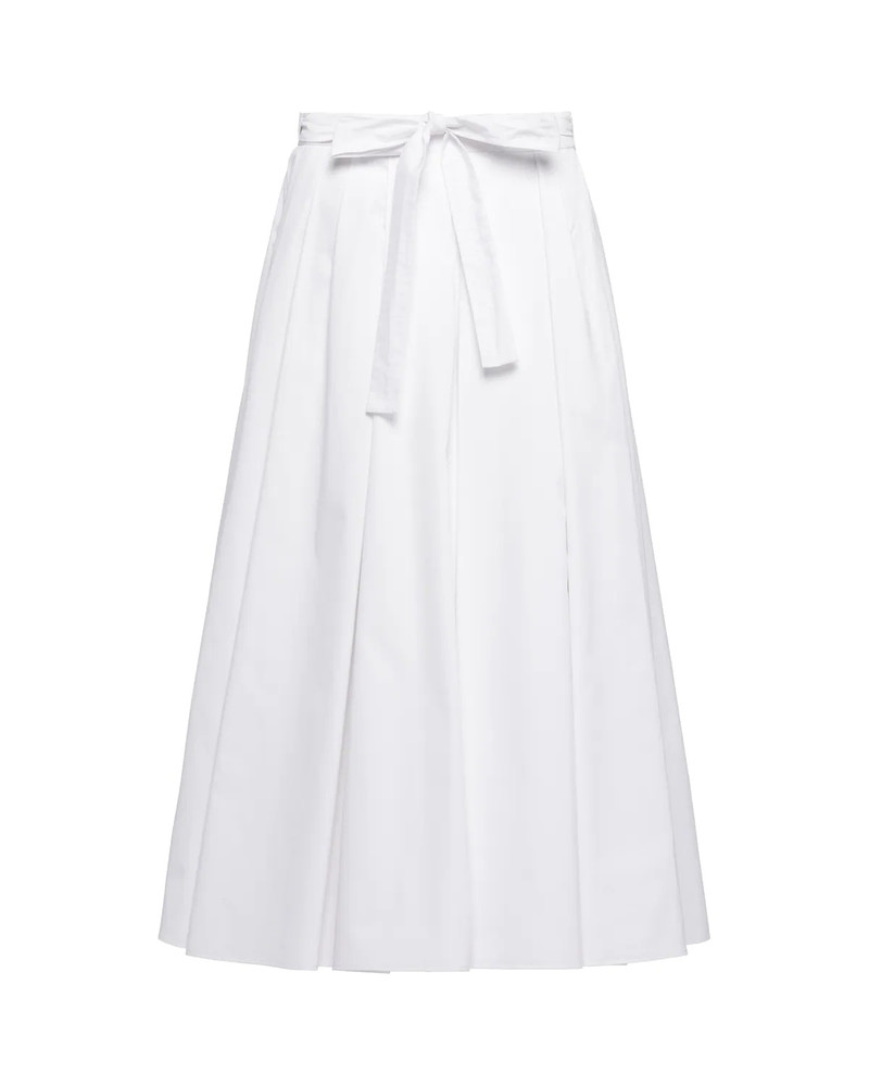 Poplin skirt 1
