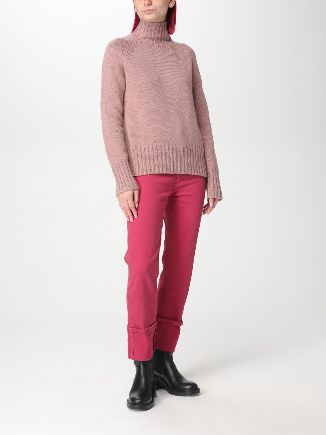 Max Mara Pants Woman Fuchsia - 2