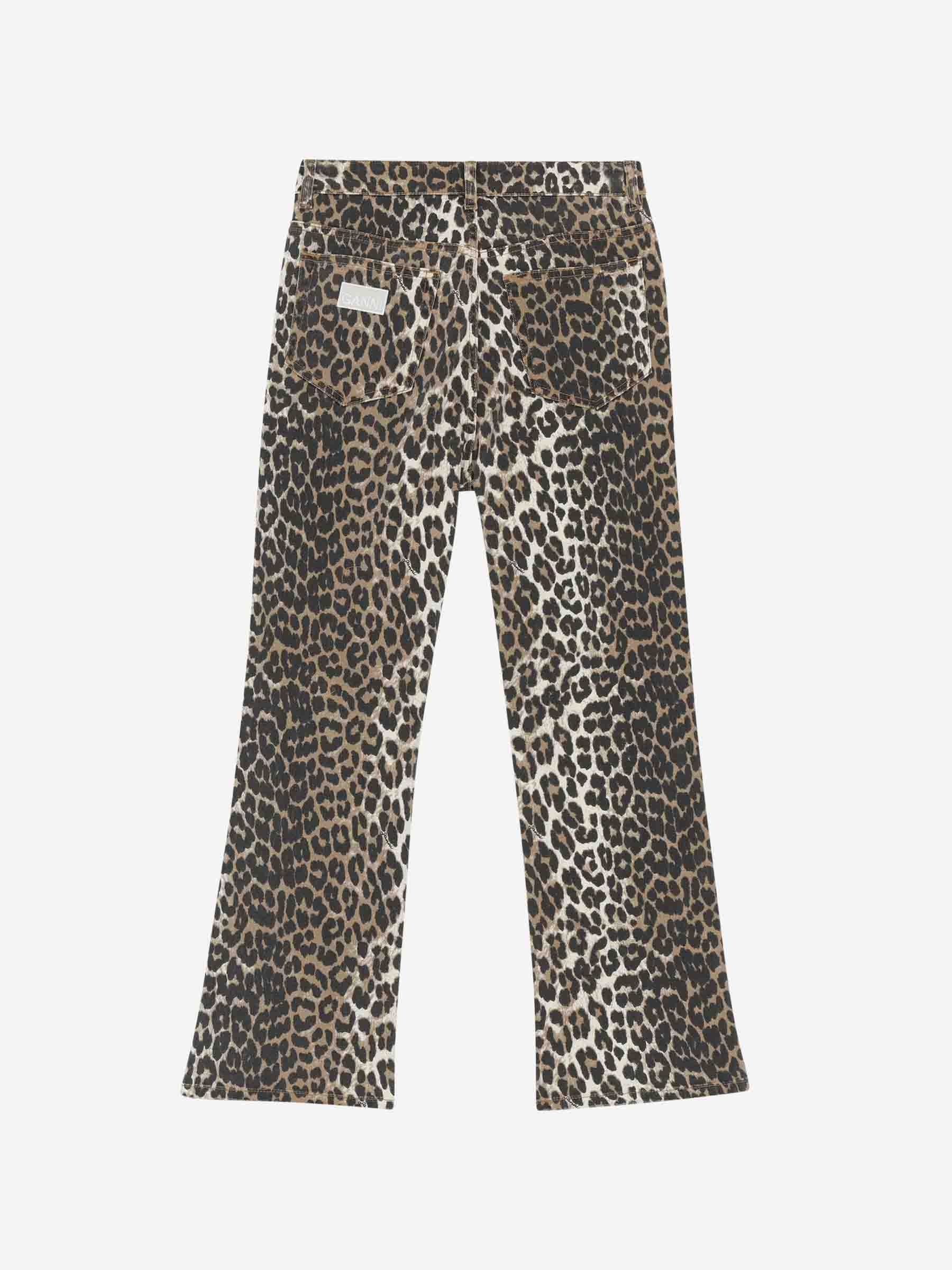 PRINTED CROPPED JEANS - 3