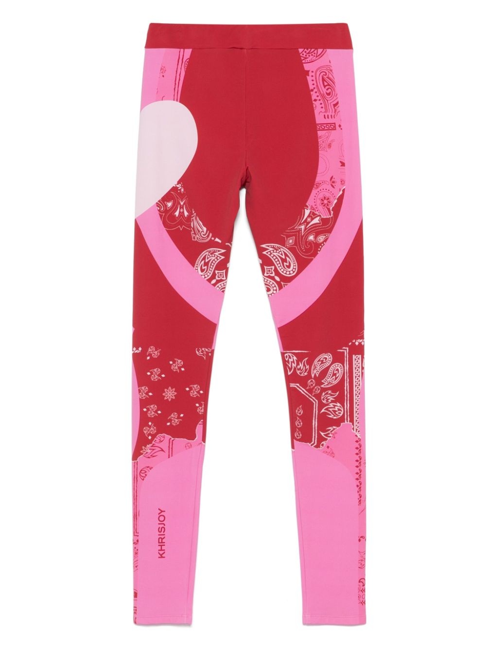 bandana-print leggings - 2