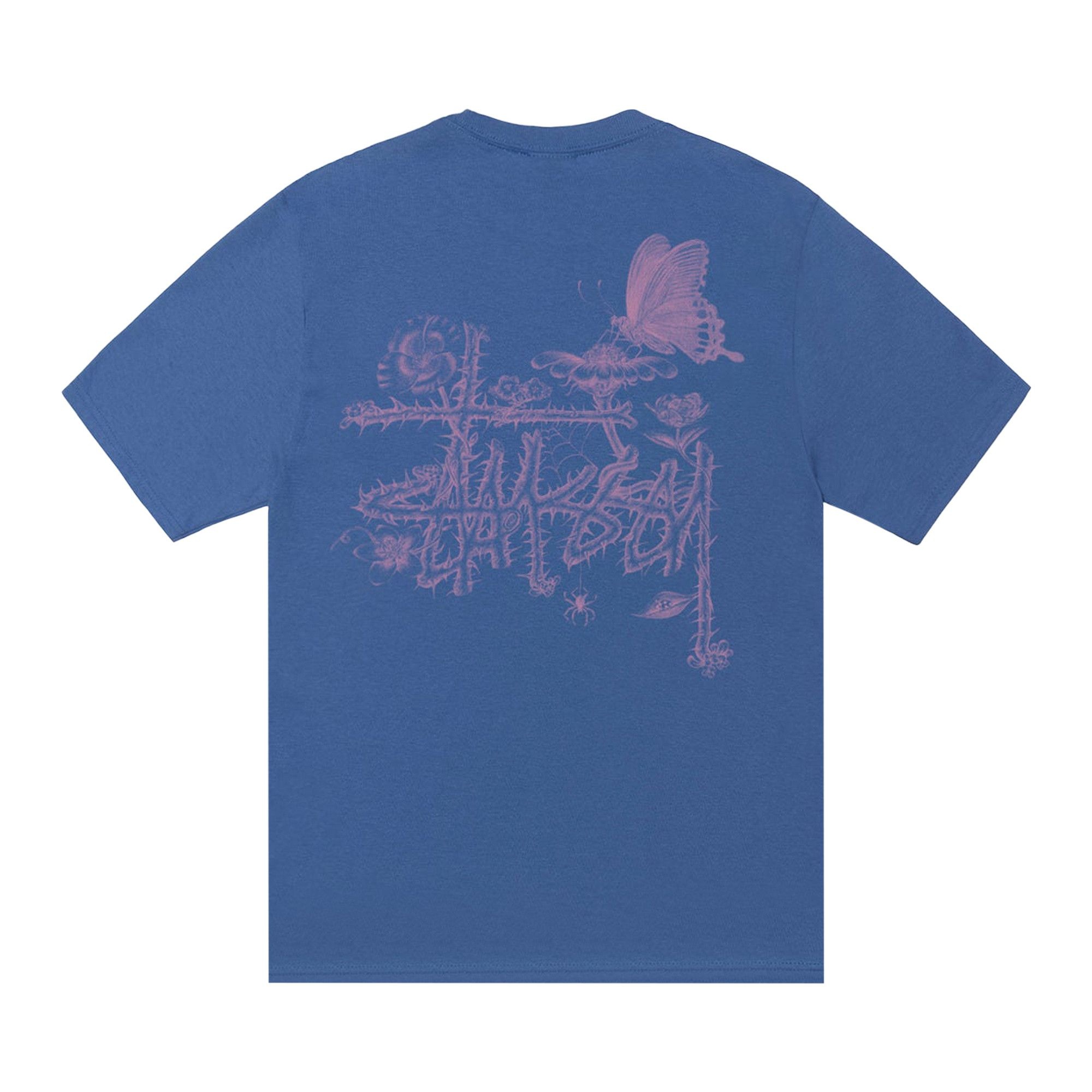 Stussy In Bloom Tee 'Blue' - 2