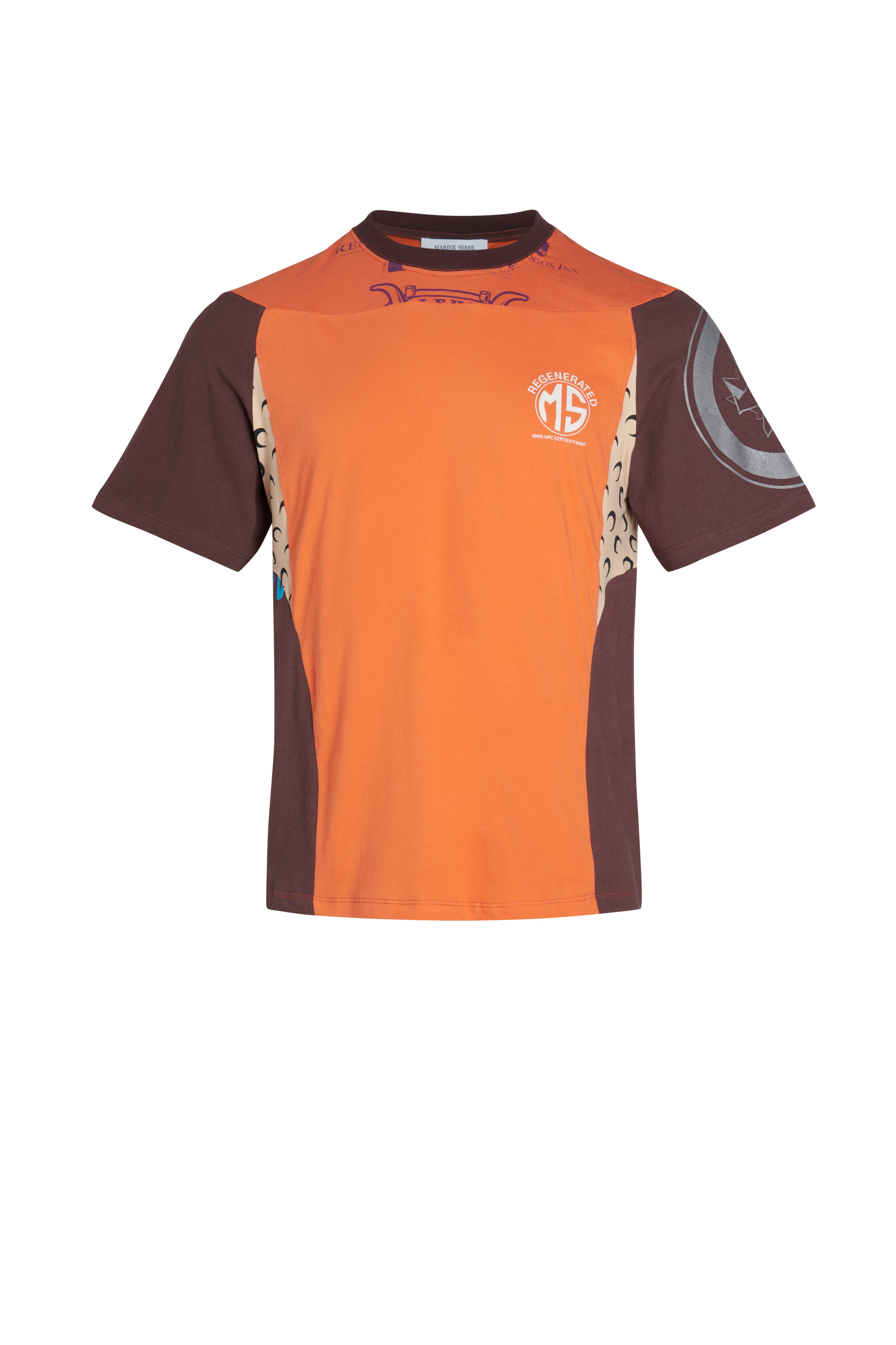Regenerated Graphic T-Shirt Patchwork T-Shirt - 2