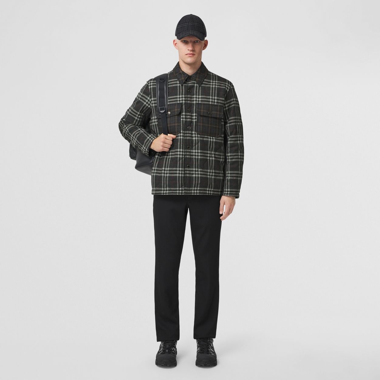 Reversible Check Wool Overshirt - 2