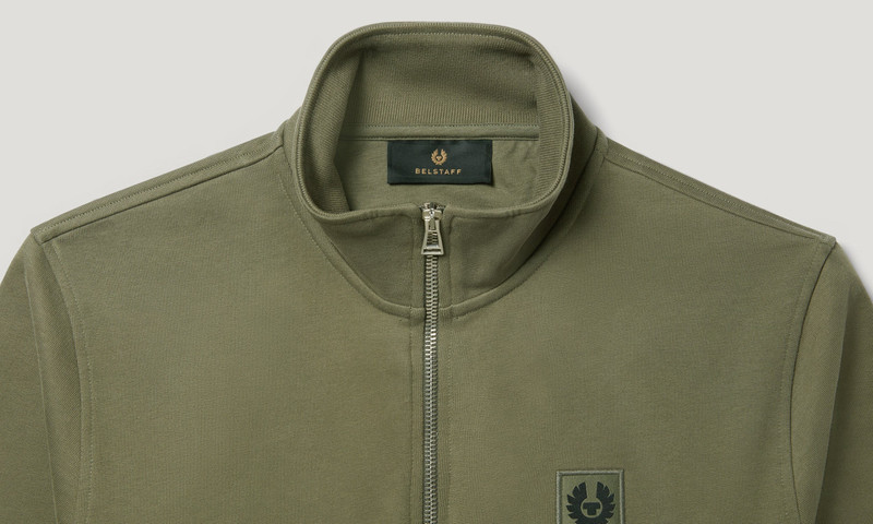 BELSTAFF QUARTER ZIP SWEATSHIRT 3