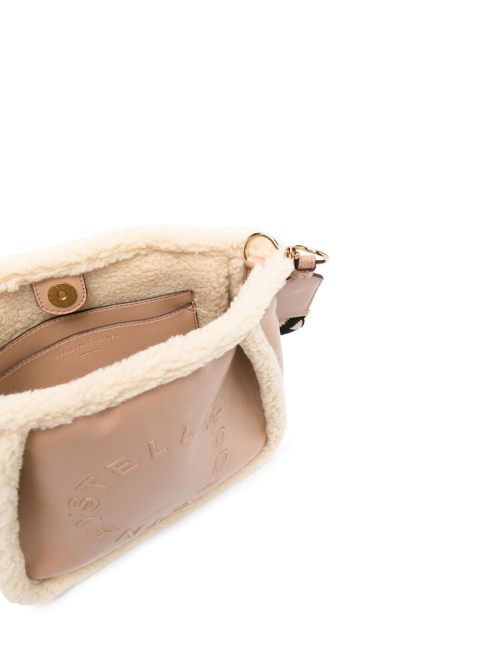 embossed-logo crossbody bag - 6