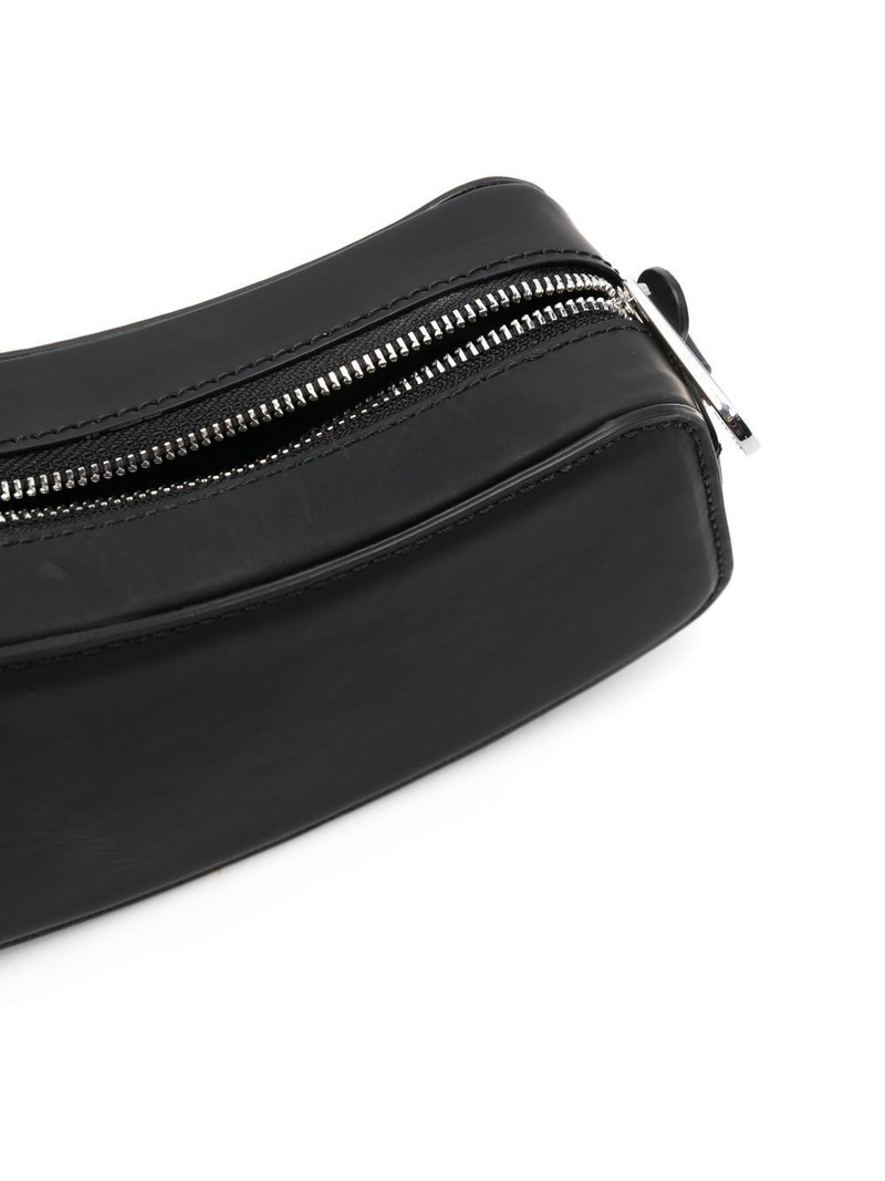 logo-lettering shoulder bag 5