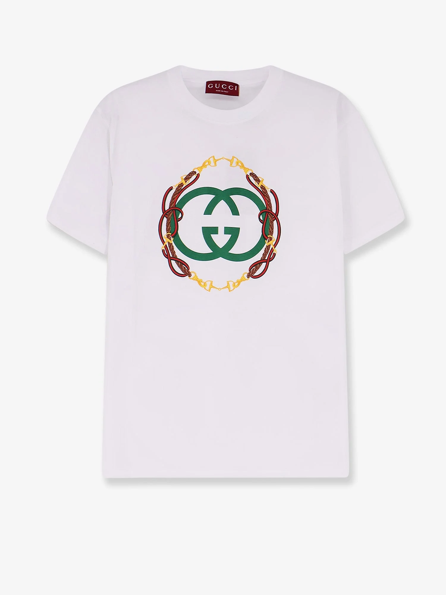 Gucci Cotton T-Shirt With Interlockin Gg Print - 1