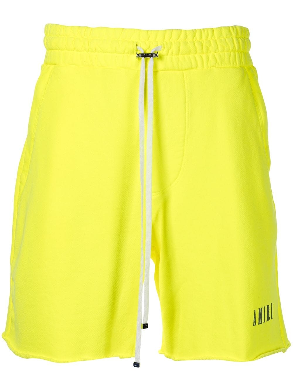 logo-print track shorts - 1