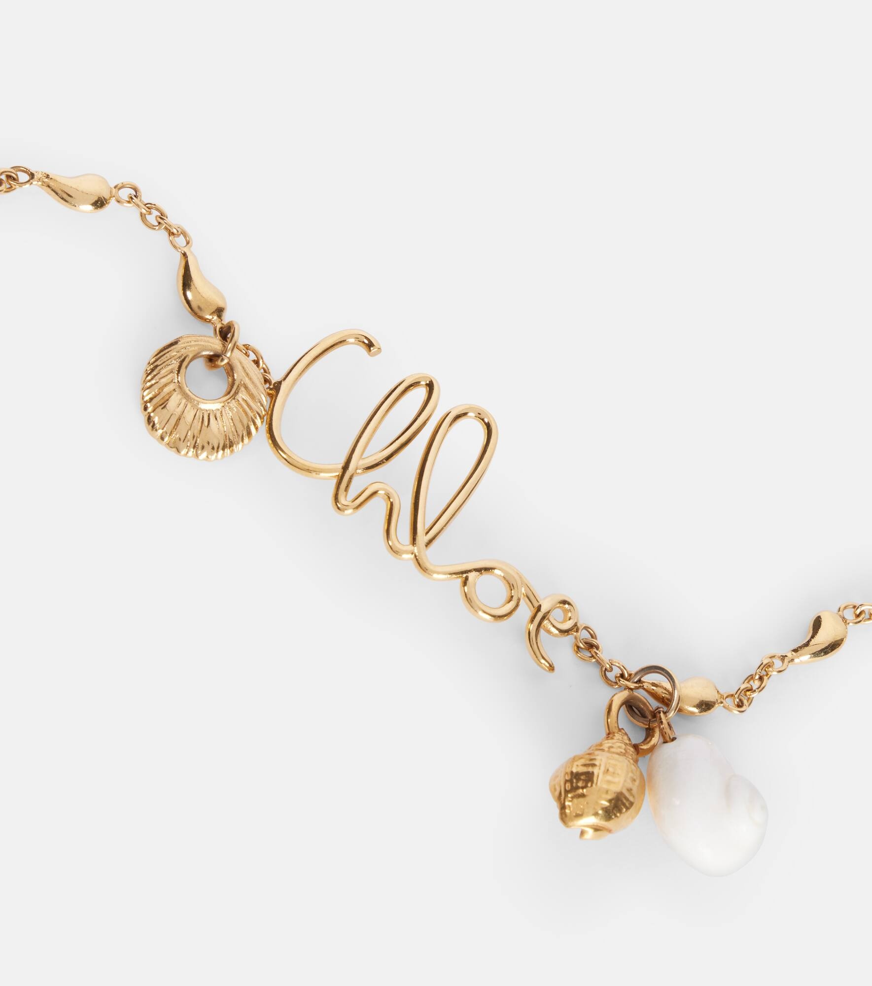 Chloé Shells chain necklace - 4